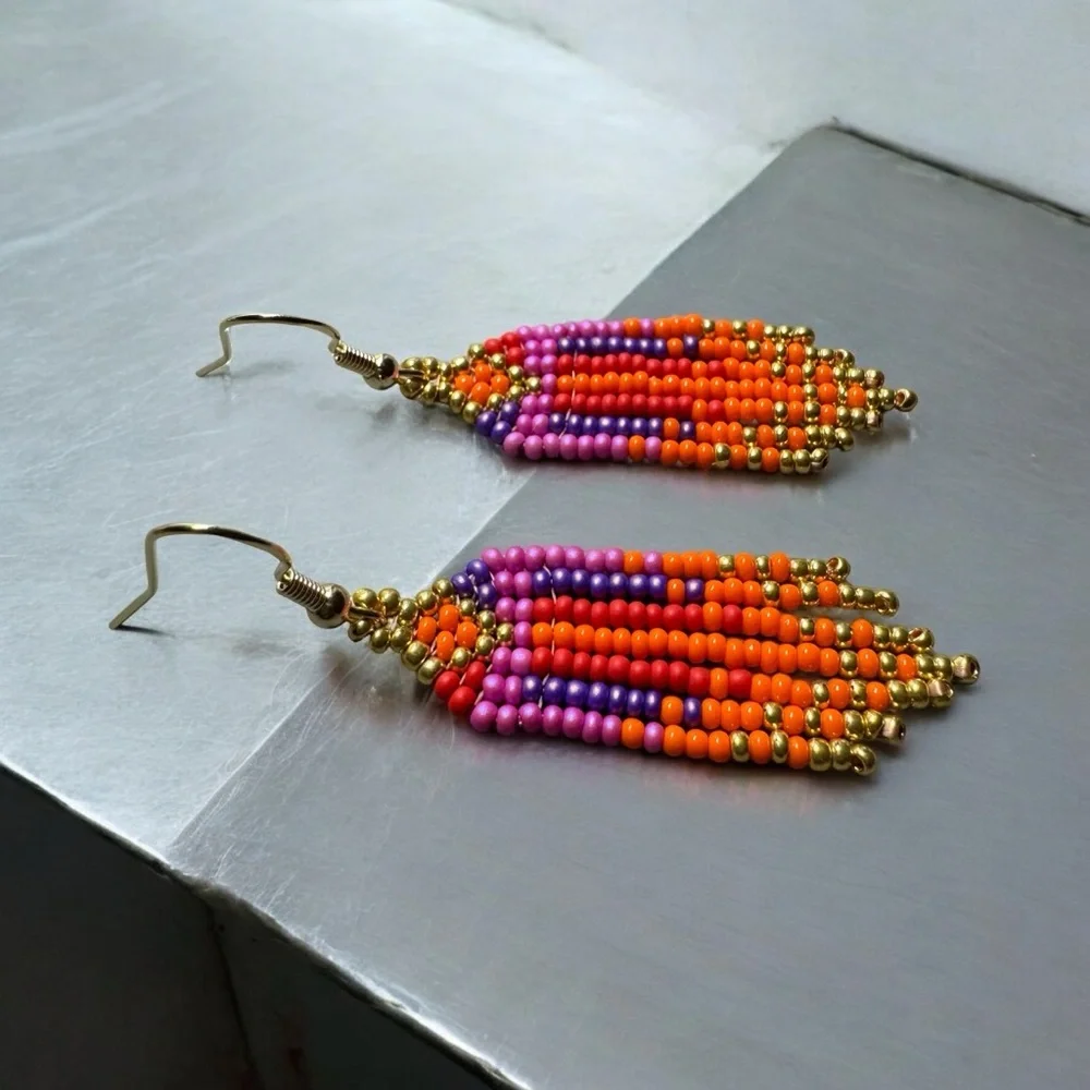 Handmade seed bead